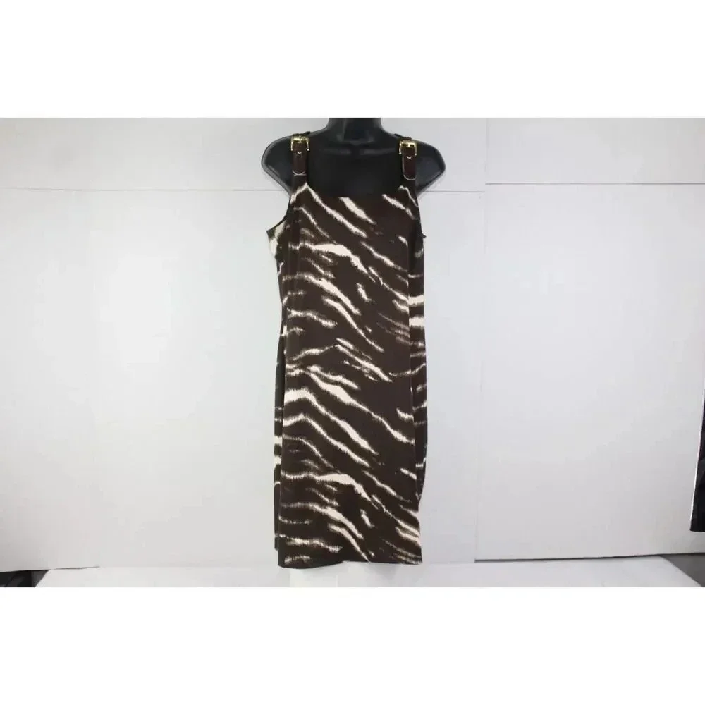 ladies MICHAEL KORS Brown Dress size L