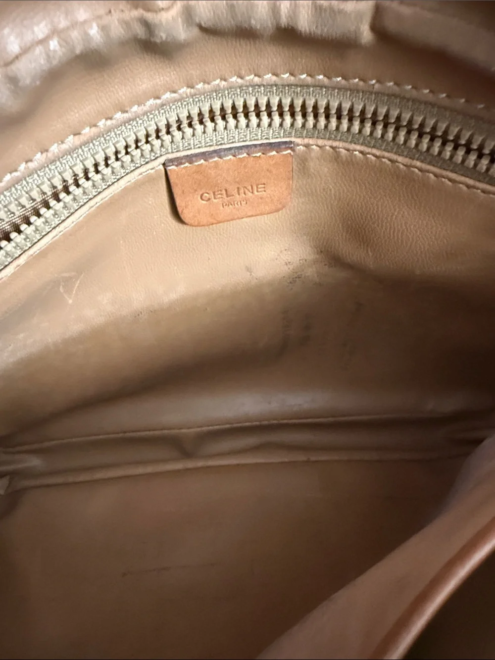 Celine wristlet signature