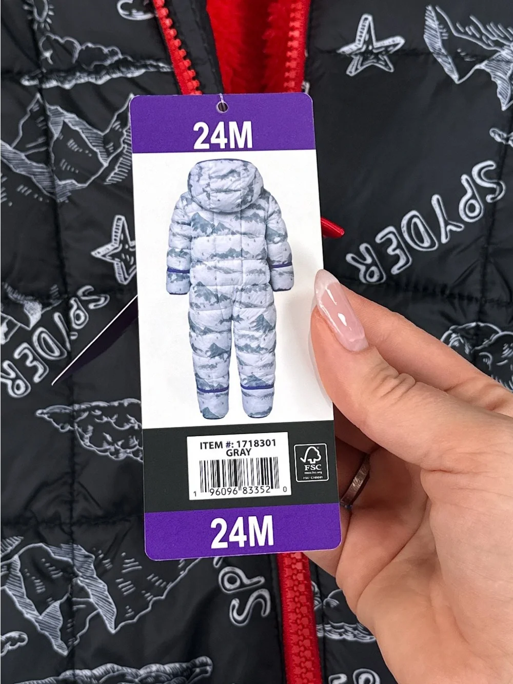 Spyder this hooded