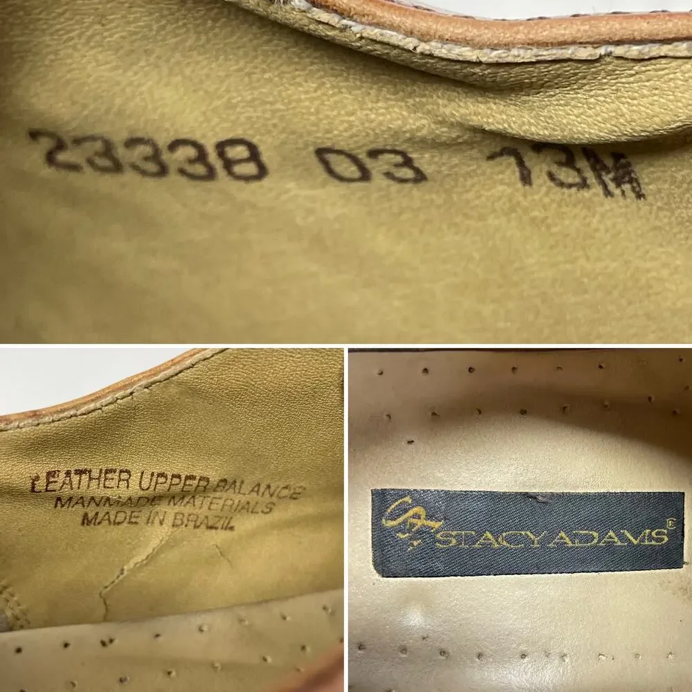 Stacy Adams brown leather