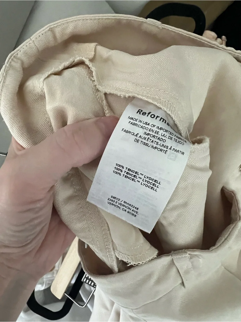 Reformation mason pant