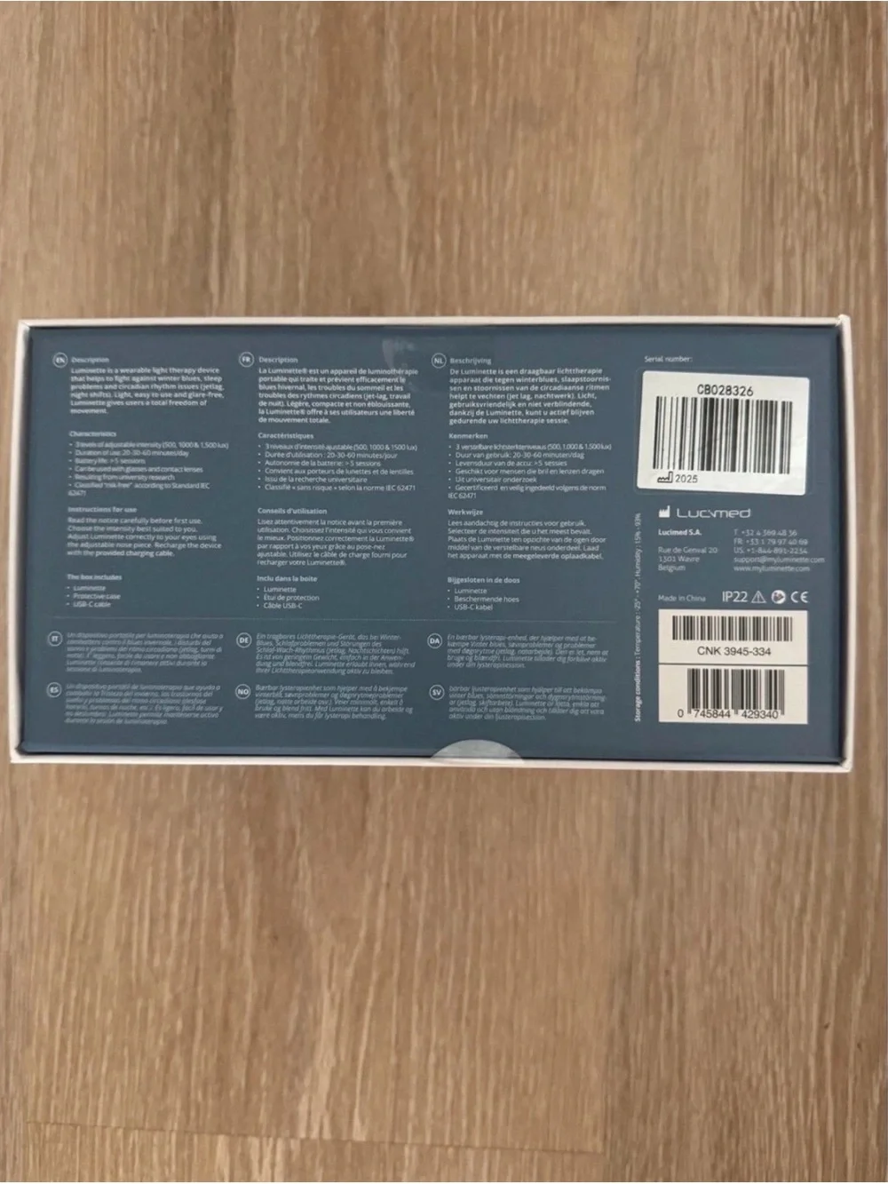Luminette brand new