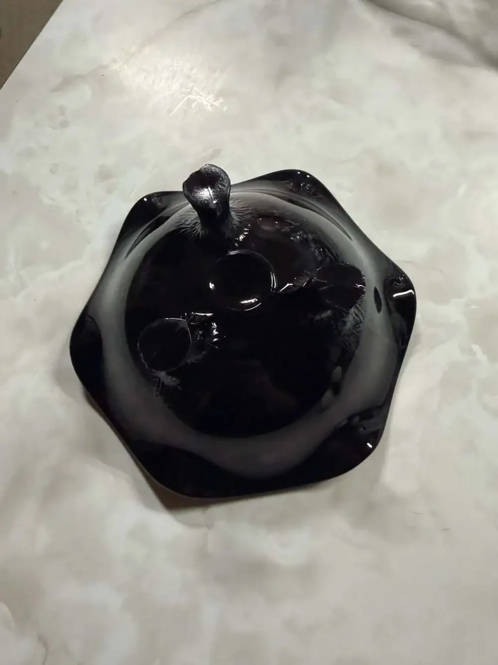 Japanese Artisan black porcelain