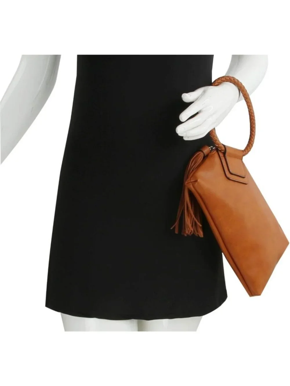 N/A soft leather zipper