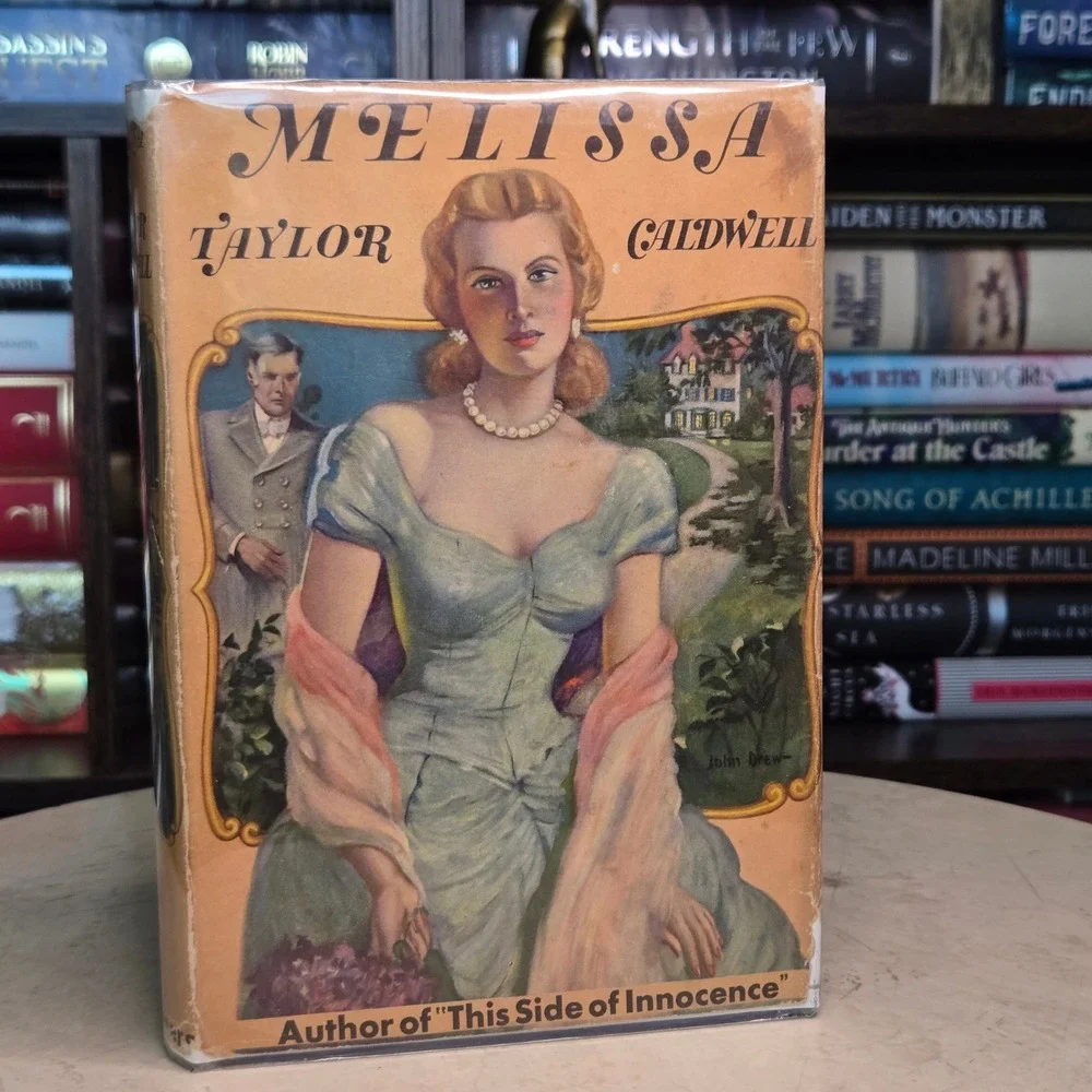 1948 Melissa by Taylor Caldwell 1st Edition with Dust Jacket Vintage Book