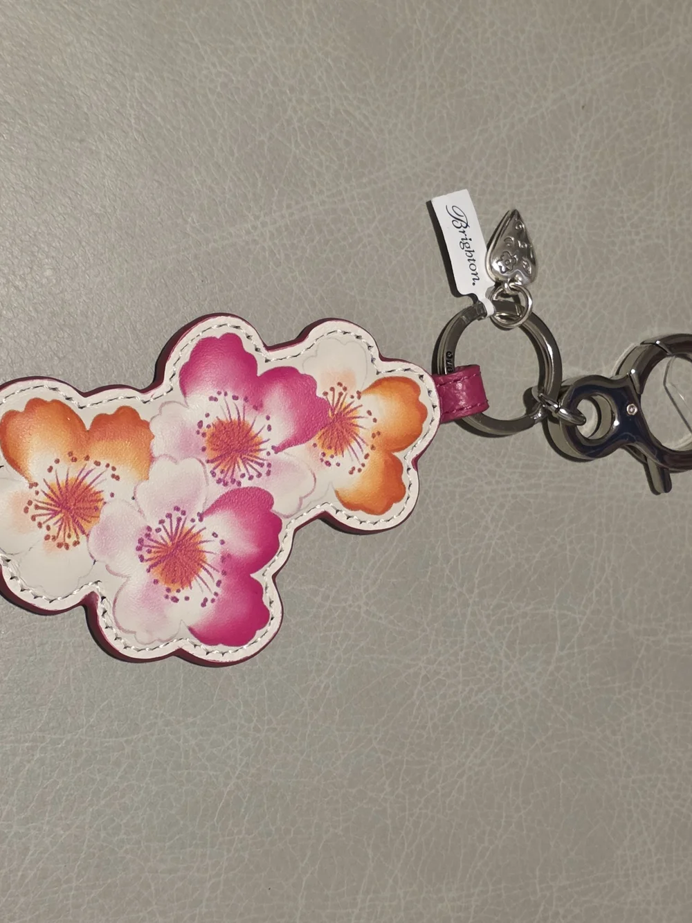 Brighton floral keychain
