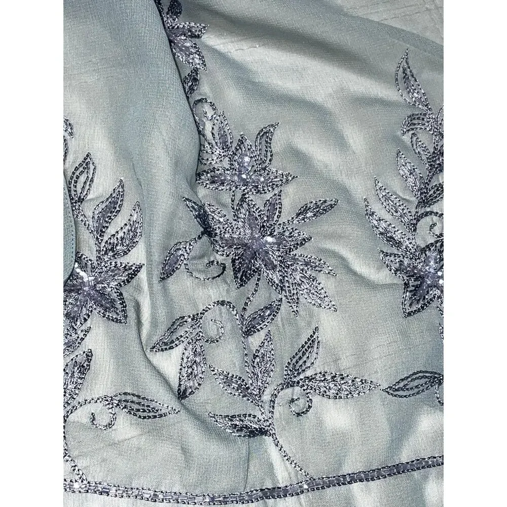 Vintage sheer beaded