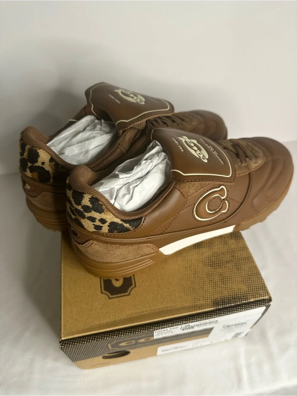 Coach leather suede