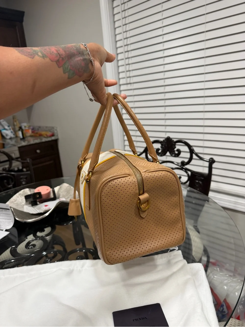 Prada stylish satchel