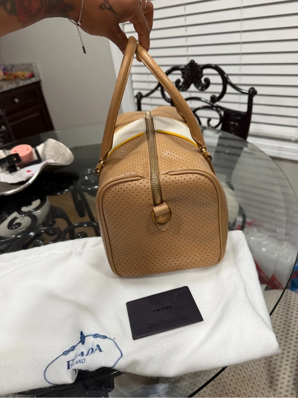 Prada stylish satchel