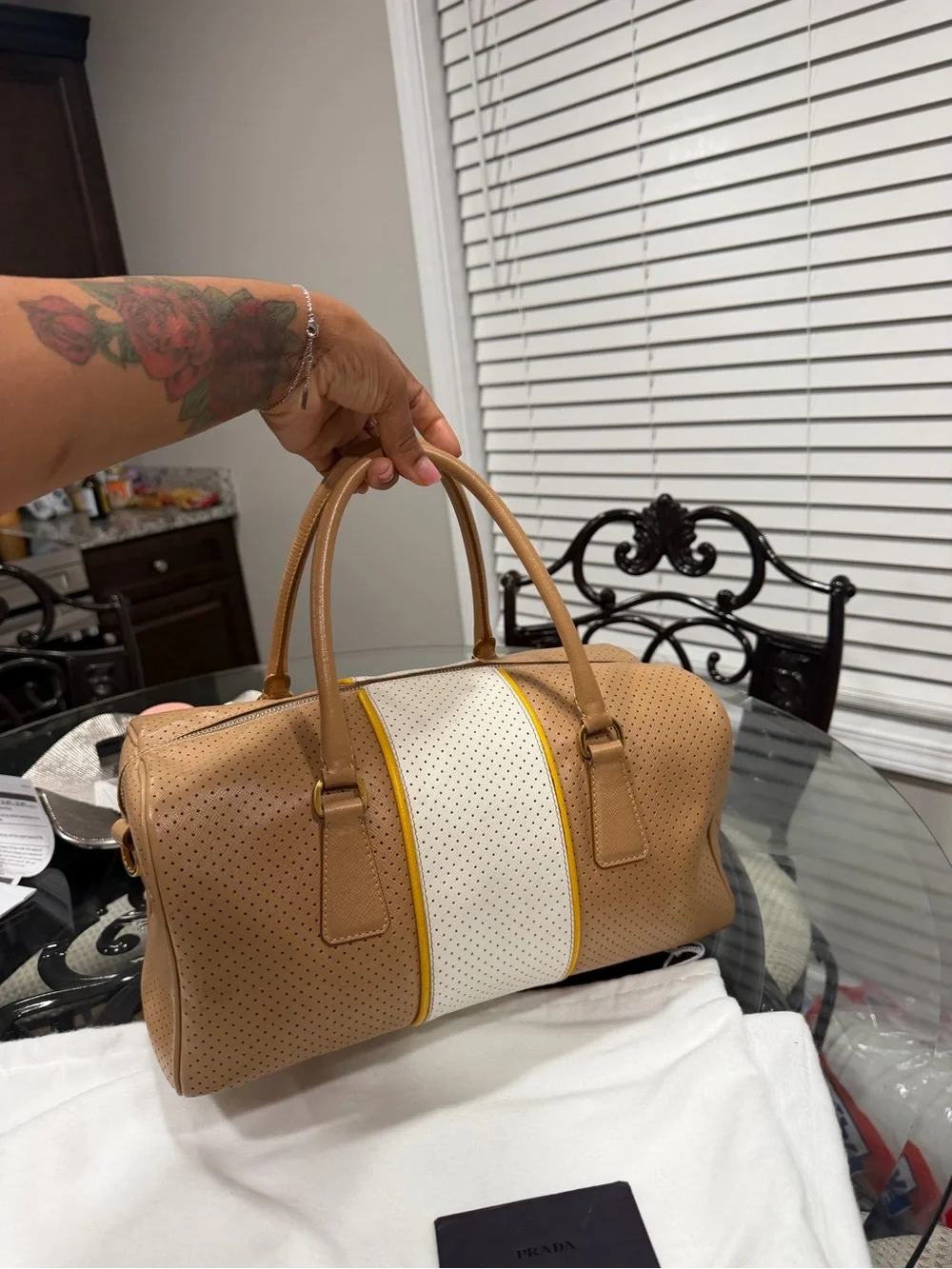 Prada stylish satchel