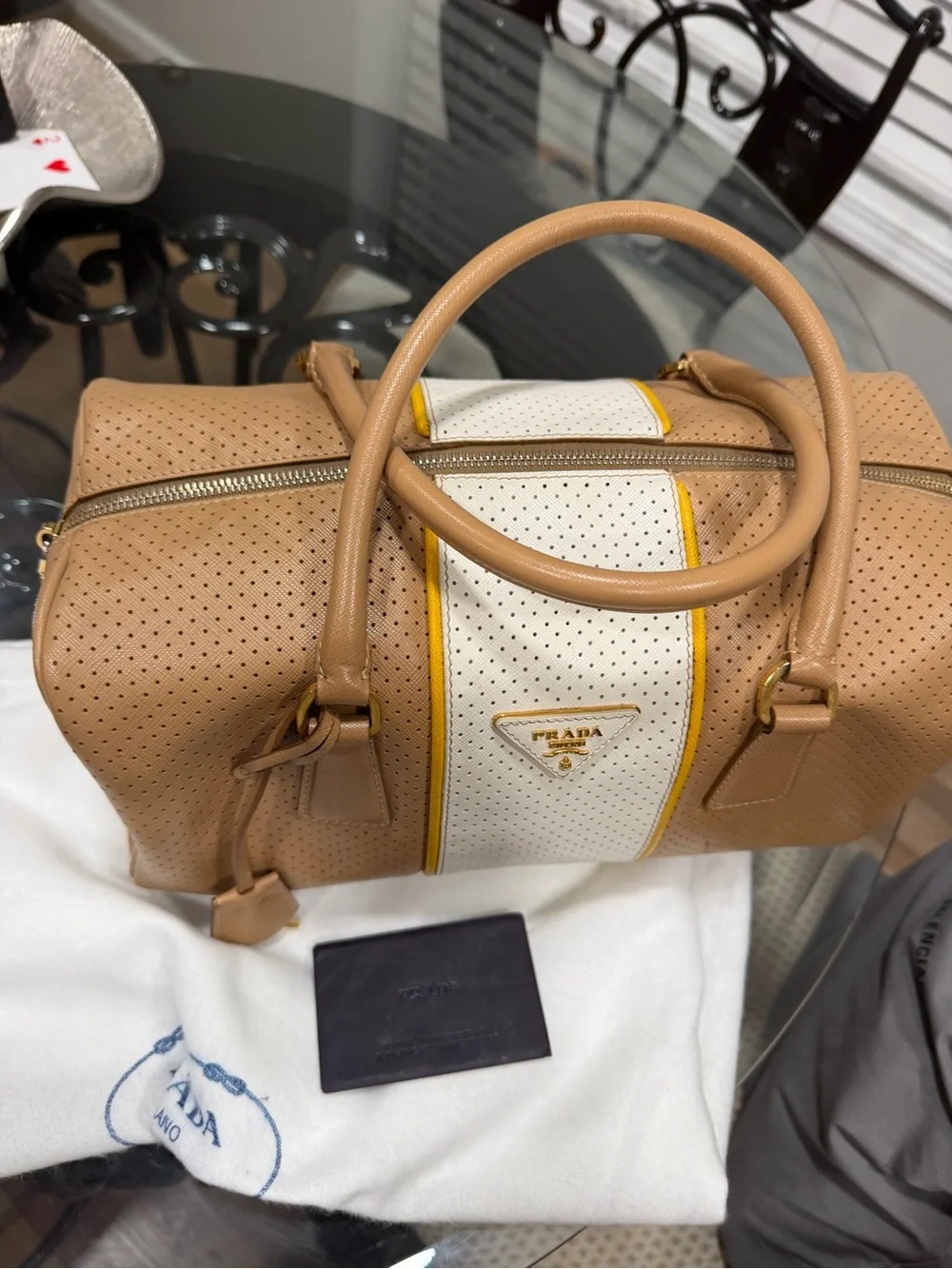 Prada stylish satchel