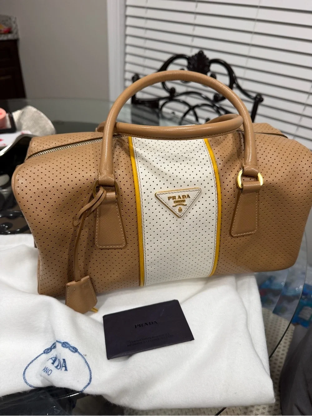 Prada stylish satchel