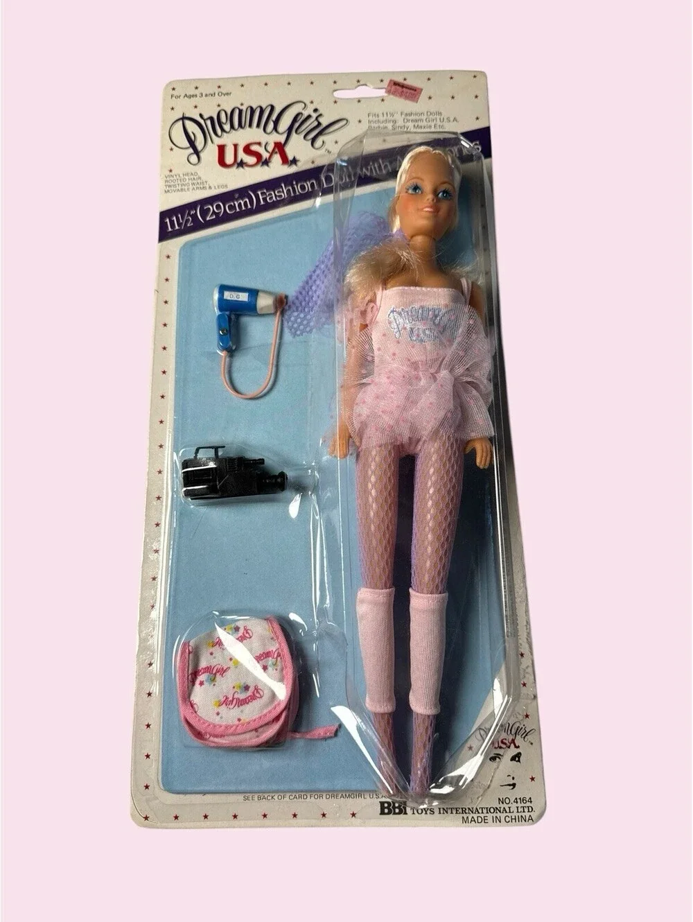 Dream Girl USA 11.5” Fashion Doll Blonde Ben Cooper Toys New Vintage 1986 #4164