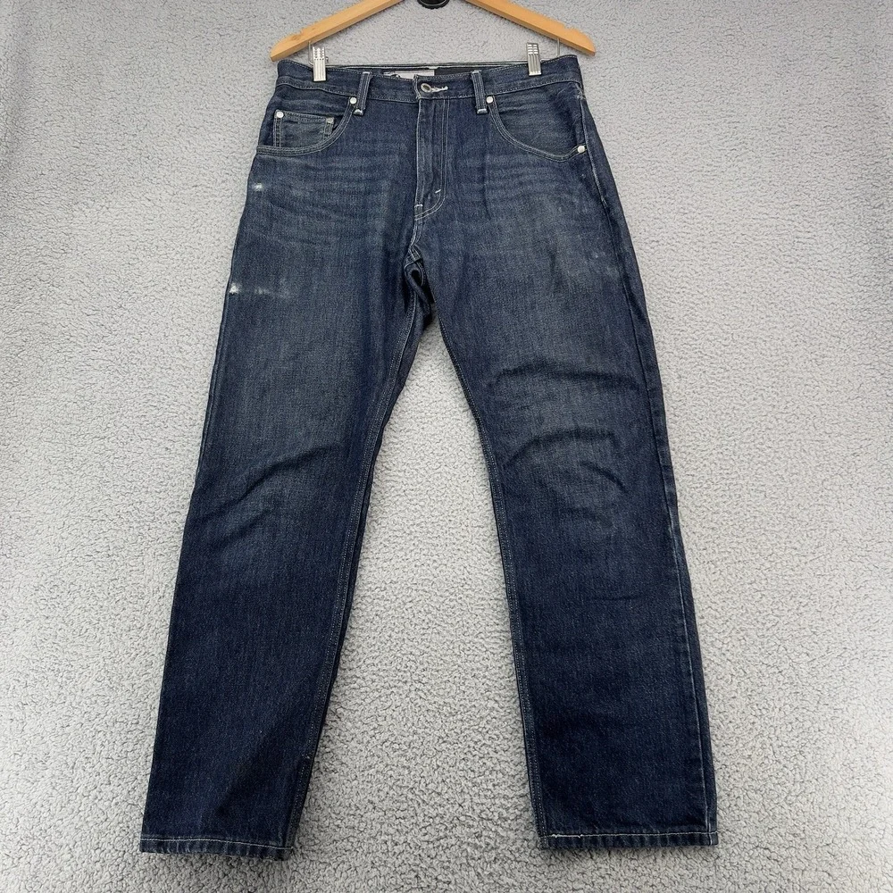 Levi's SilverTab‎ Relaxed Straight Fit Jeans 100% Cotton Men's Size 30x30 Blue