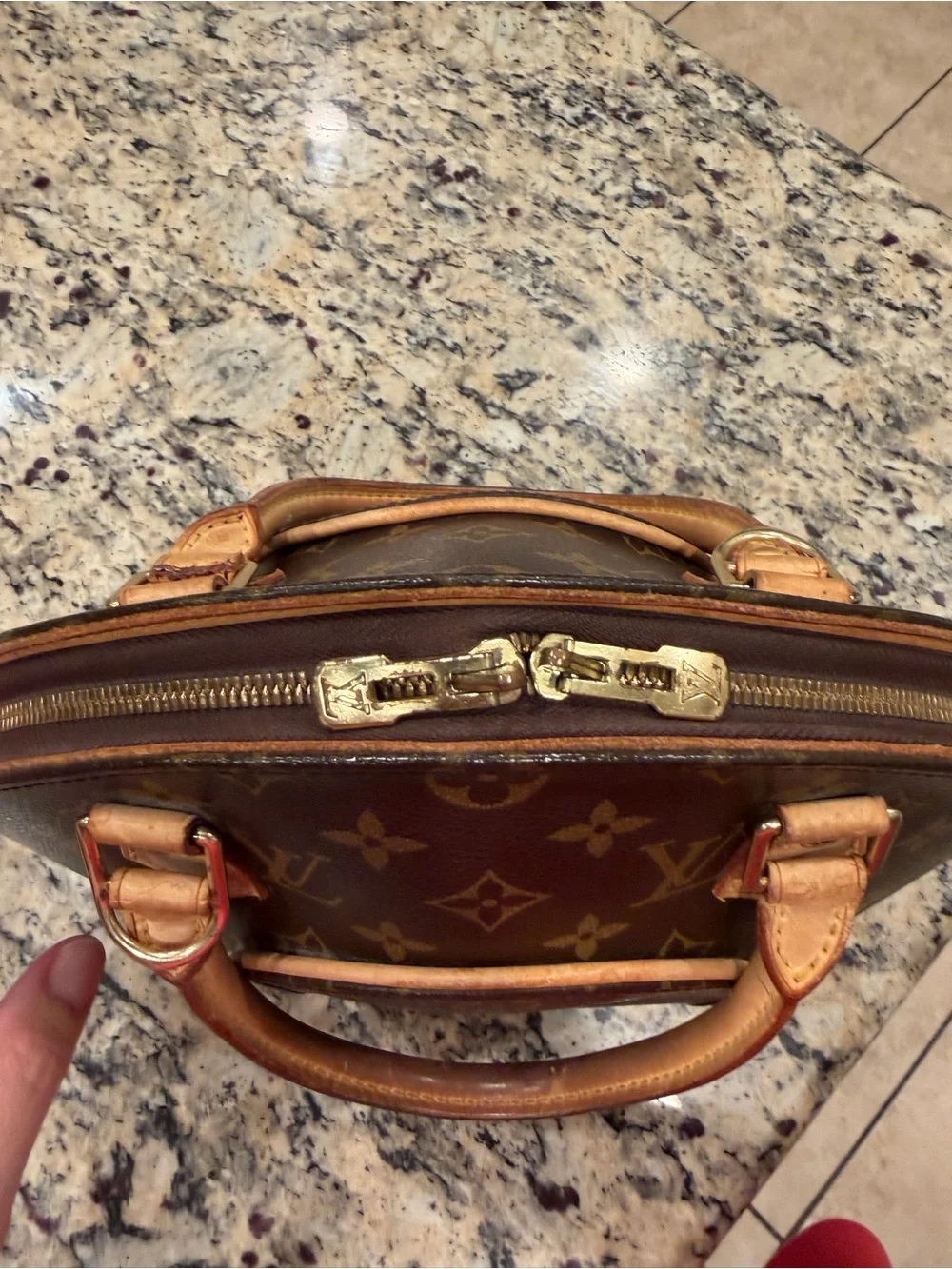 Louis Vuitton iconic monogram