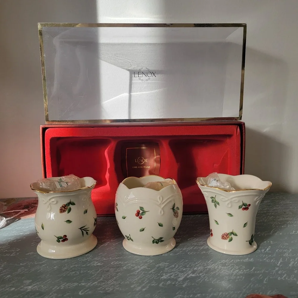 Lenox holiday votives