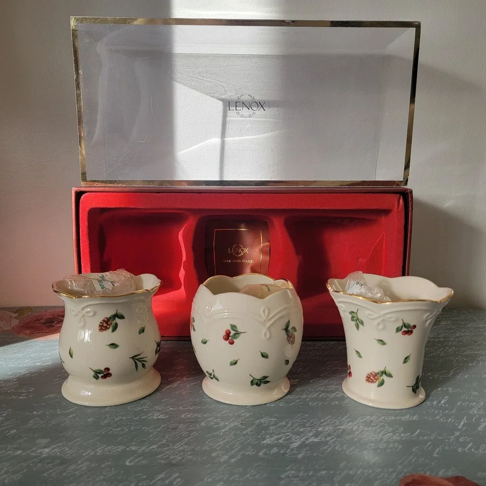 Lenox holiday votives