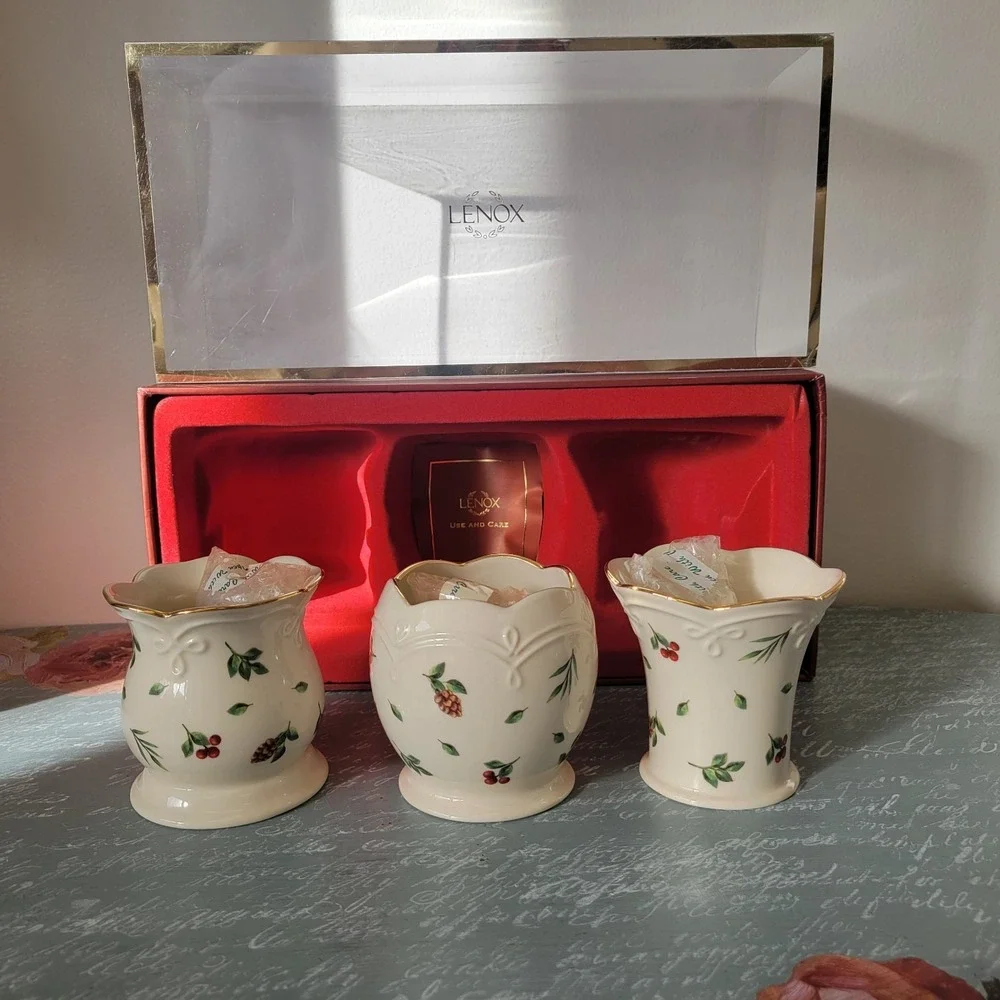 Lenox holiday votives