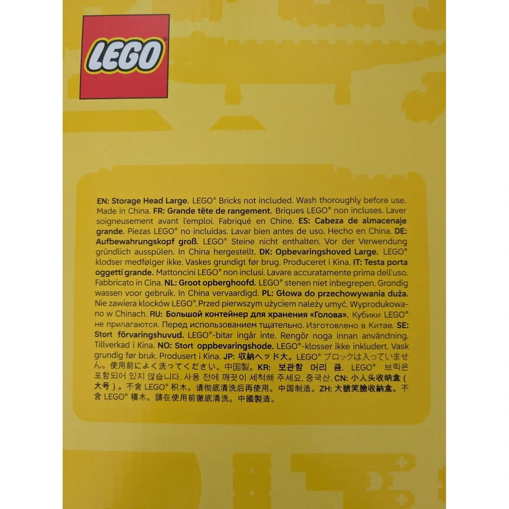 Lego head shape