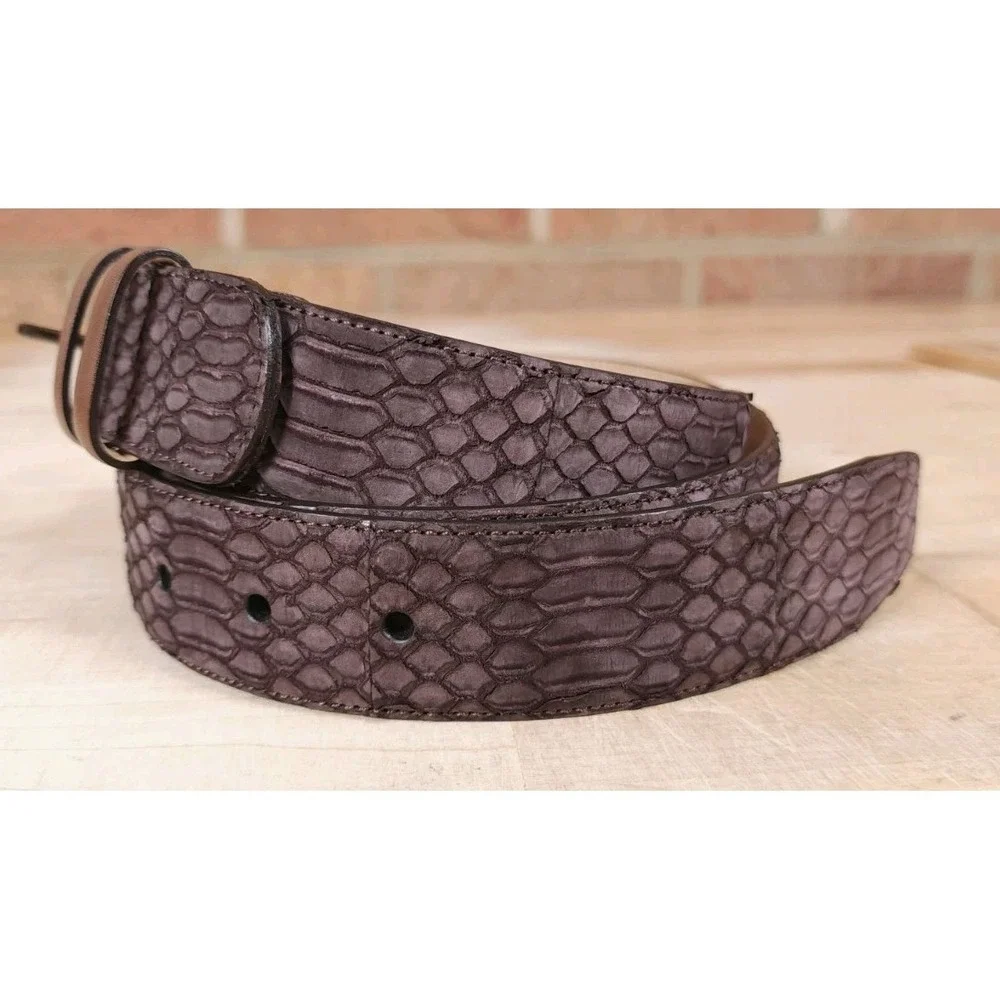 Mezlan sueded snake