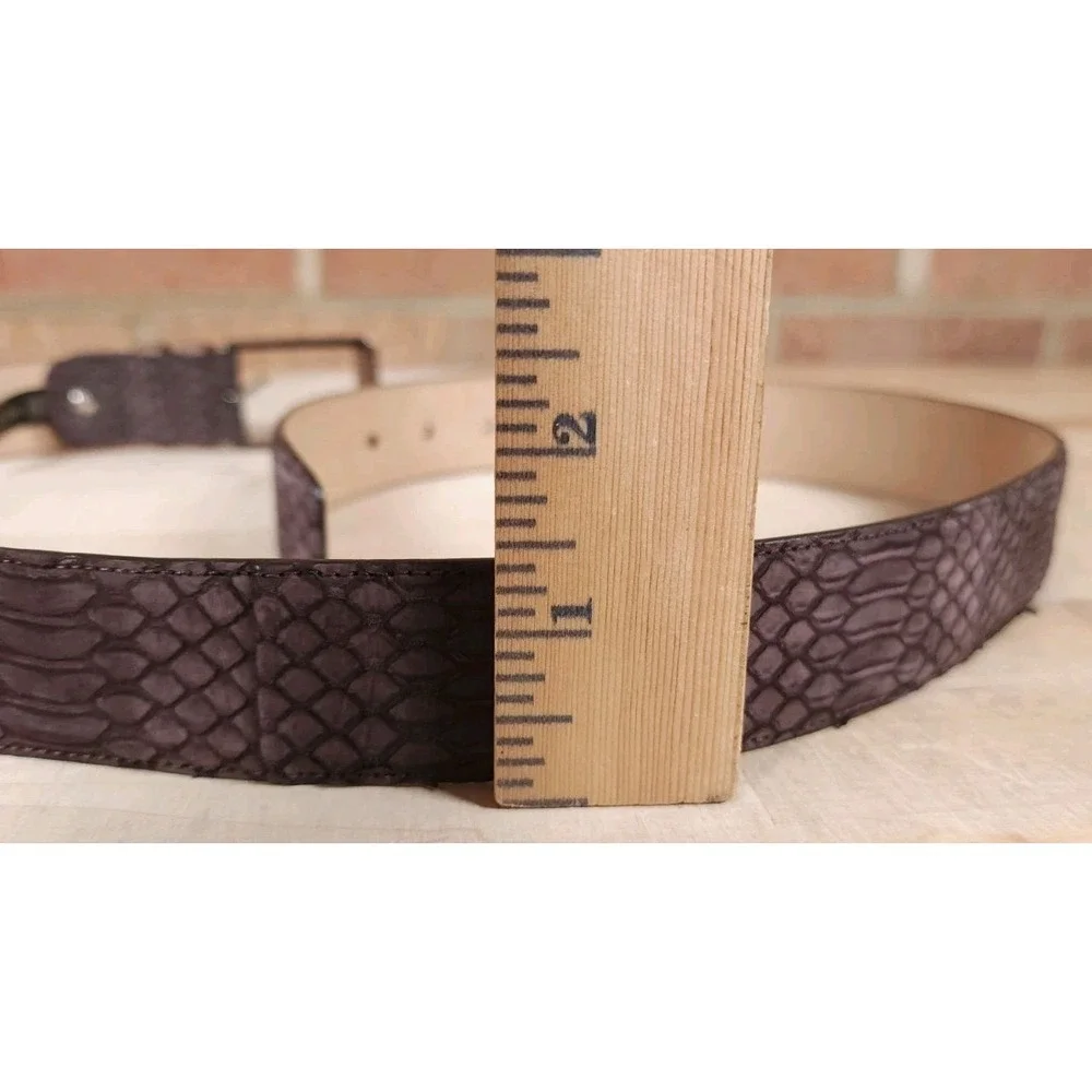 Mezlan sueded snake