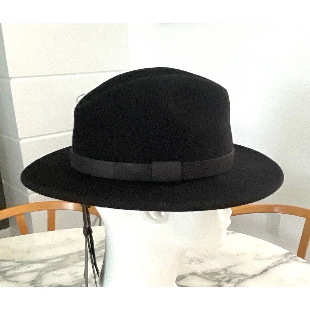 AllSaints Bronson Fedora Size S/M, Wide Brim, NWT‎