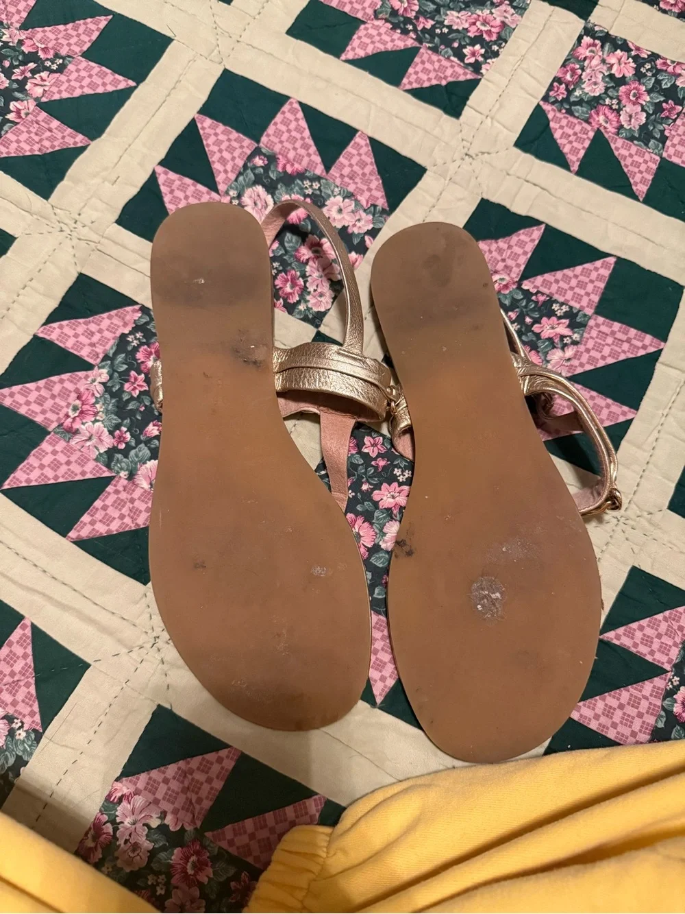 Coach comfortable metallic