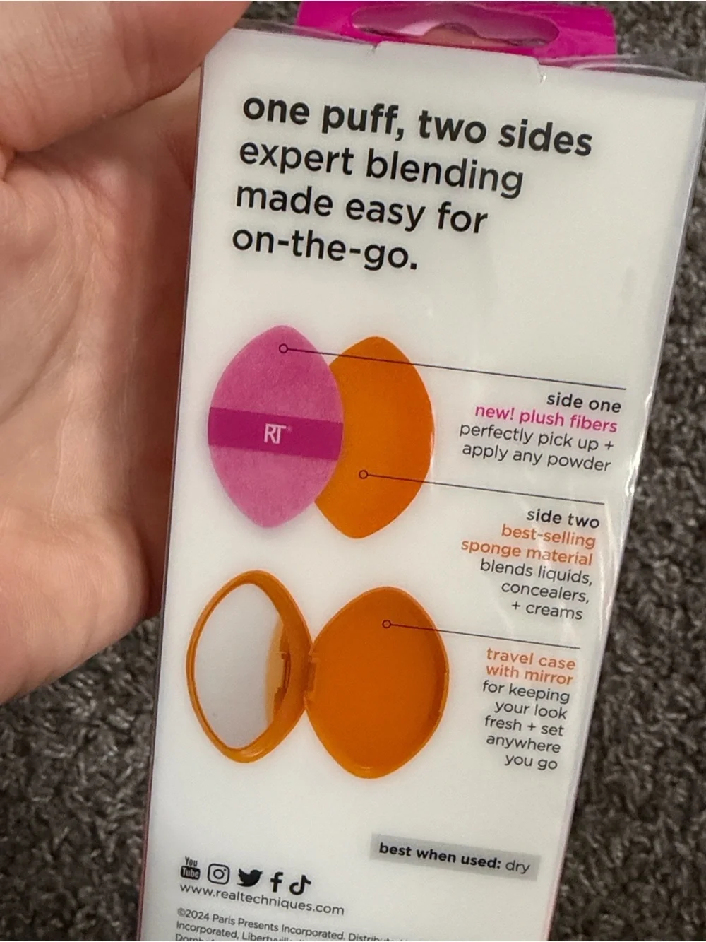Real Techniques soft pink