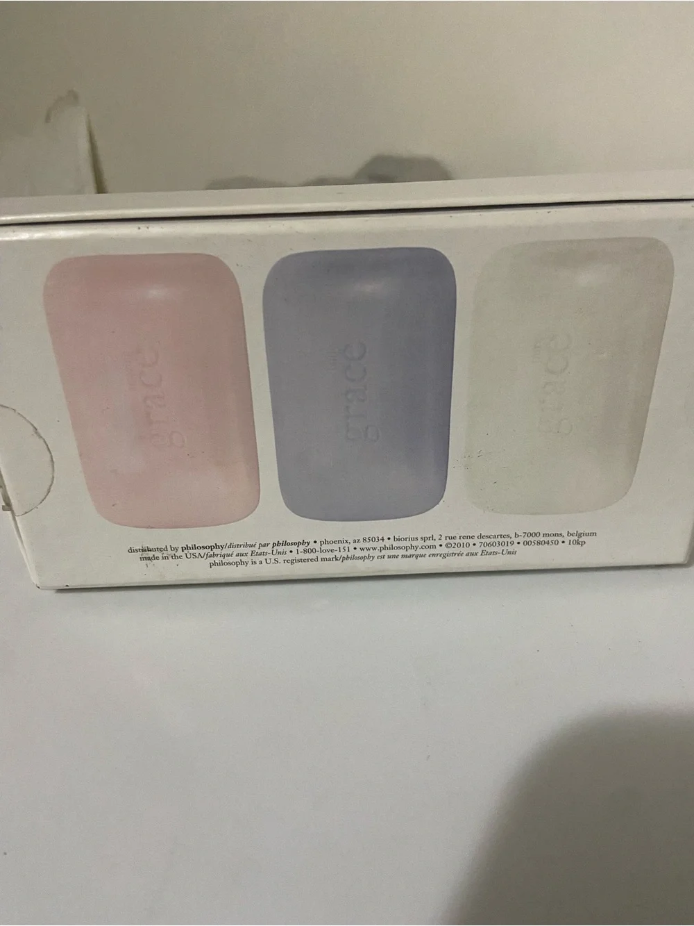 Philosophy box soap
