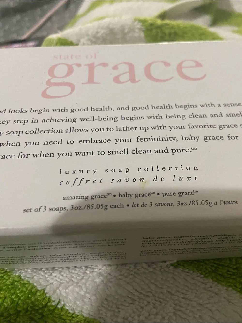 Philosophy box soap