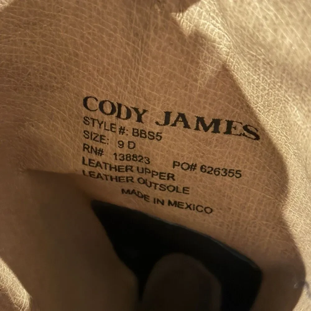 Cody James nwot try