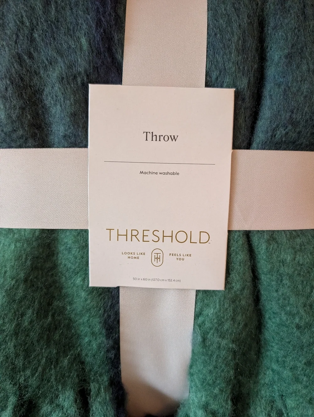 Threshold cozy throw