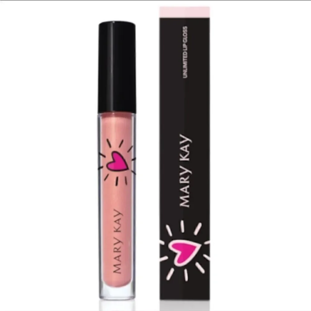 MARY KAY UNLIMITED LIP GLOSS - LIMITED EDITION CONFIDENT PINK