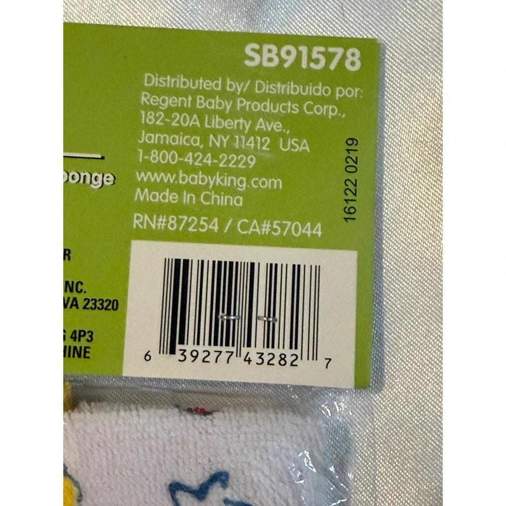 Sesame Beginnings Sesame Street Terry Washcloths 3 Pack Elmo Big Bird SB91578
