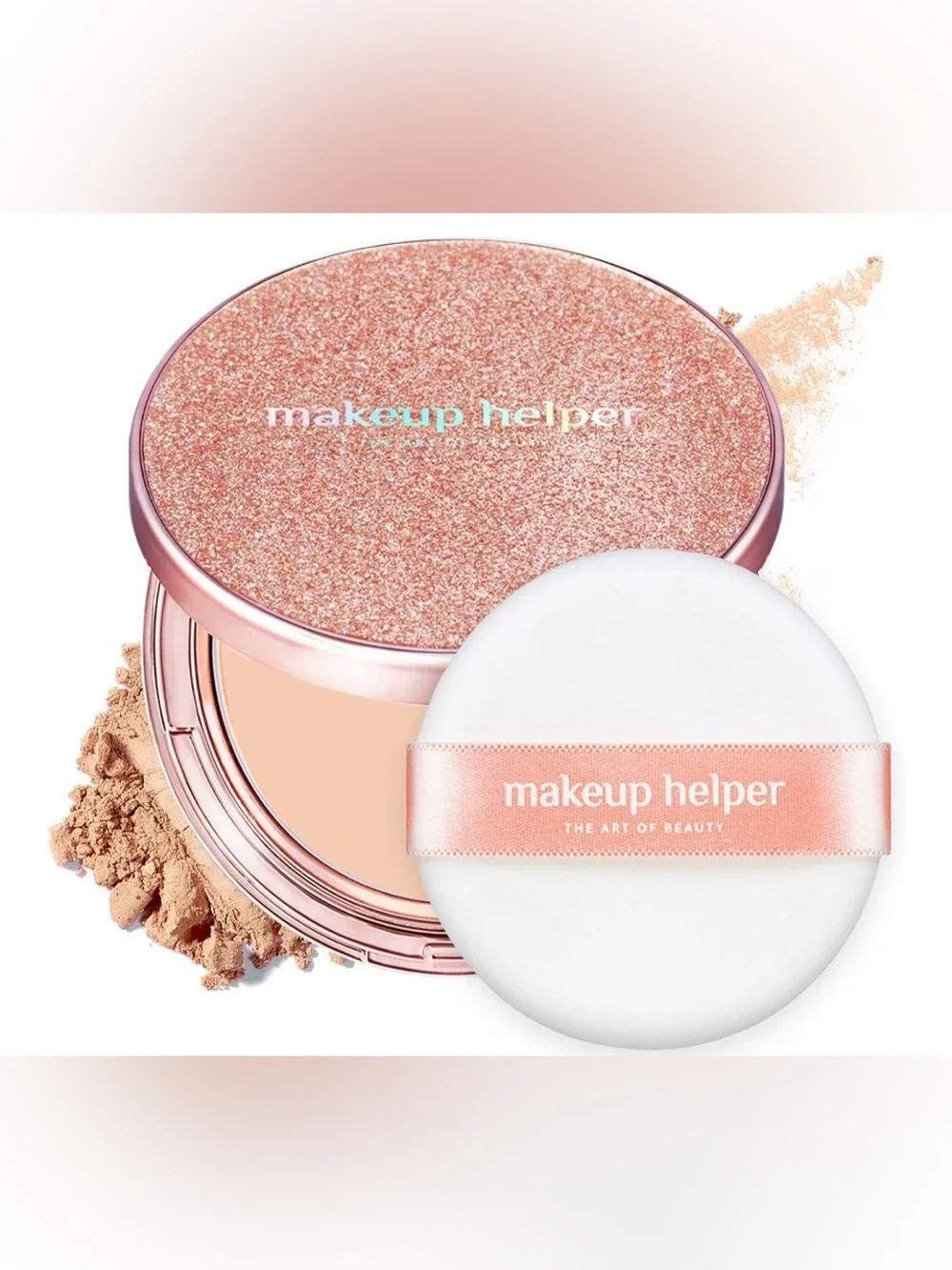 🆕 Pore-Blurring Pressed Powder | Natural Beige | with Hyaluronic and Peptides ✨