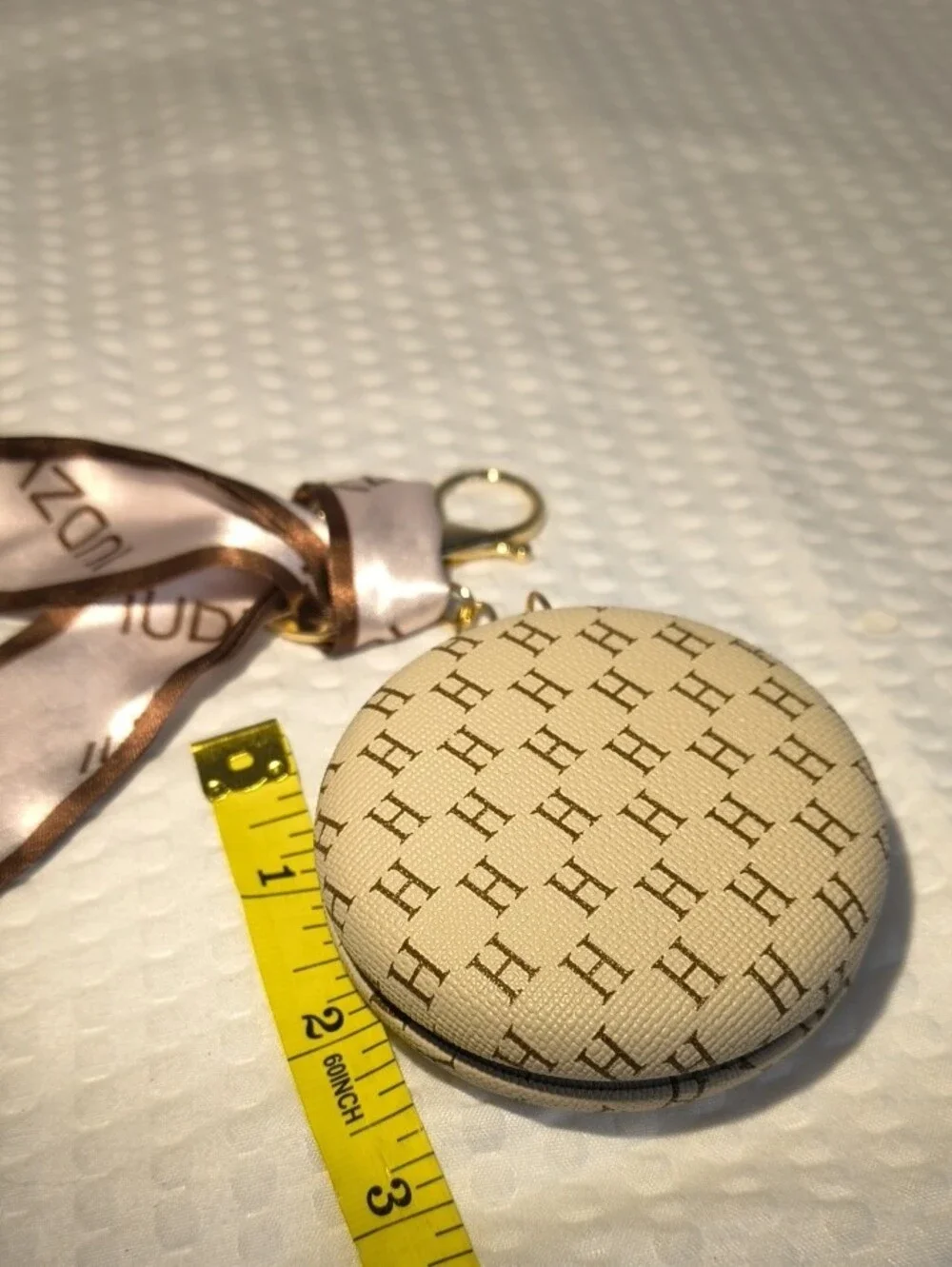 N/A beige monogram