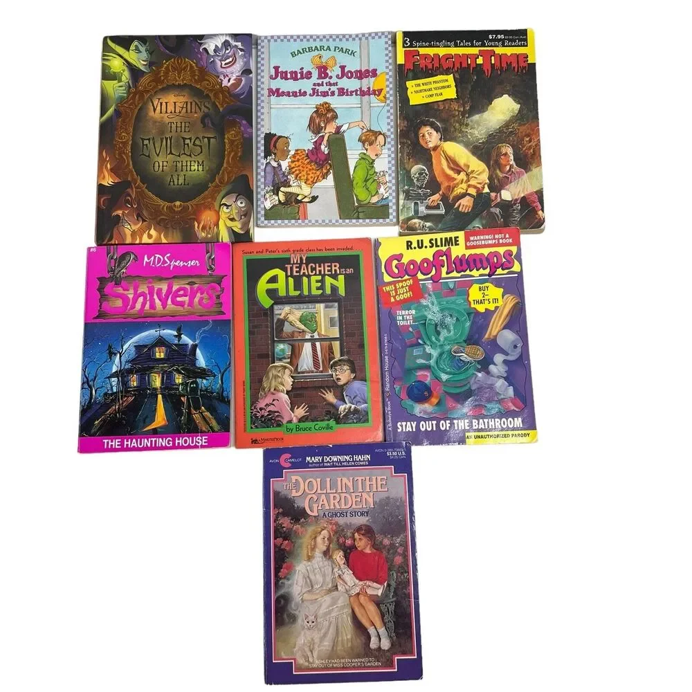 Goosebumps books young