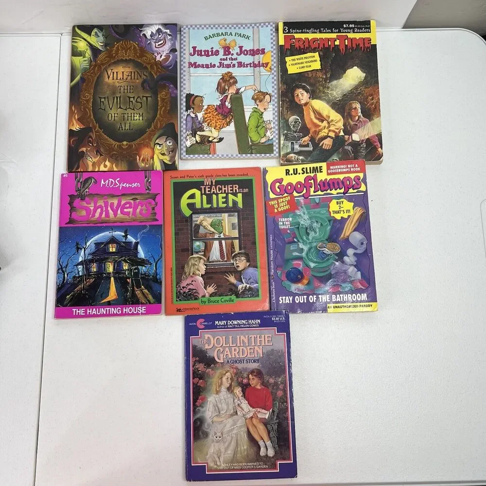 Goosebumps books young