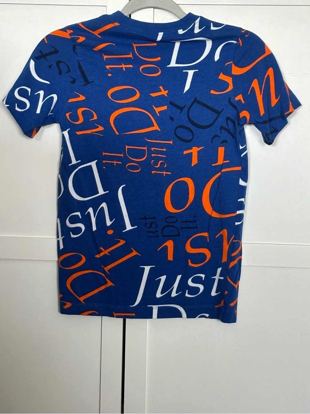 Nike blue print