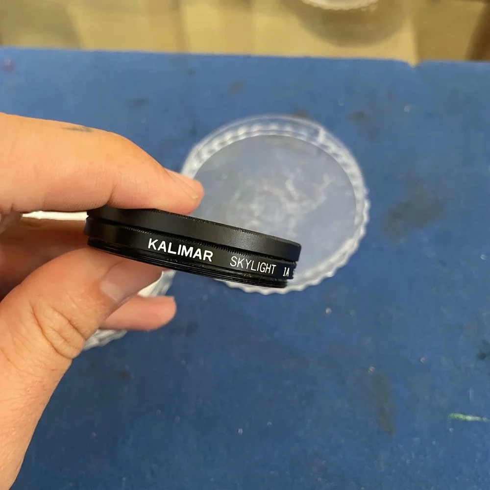 Kalimar 52mm‎ UV and Skylight 1A Lens Filter Set Japan Korea with Case