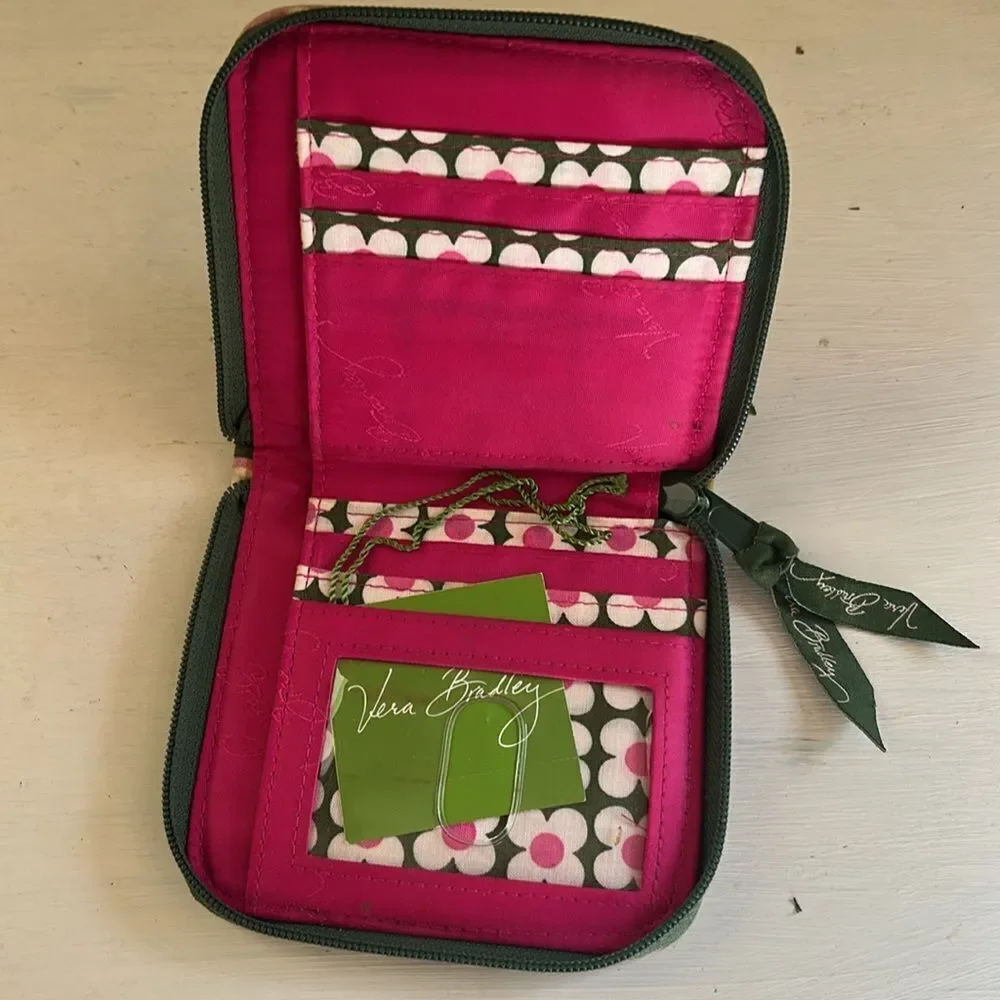 Vera Bradley wallet green