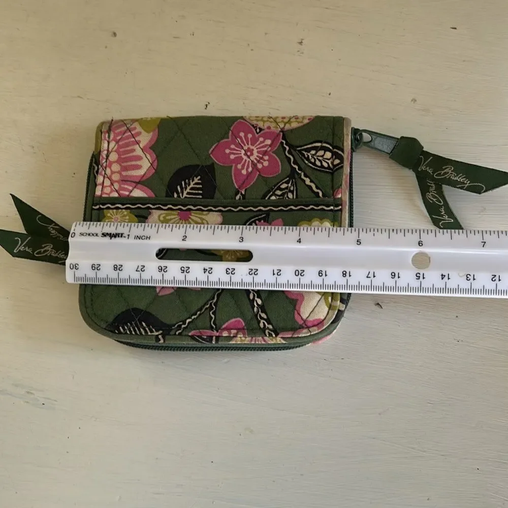 Vera Bradley floral wallet vibrant
