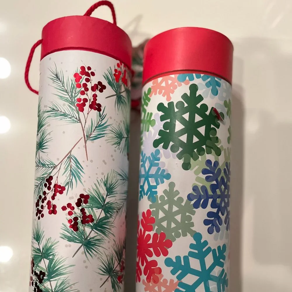 Wine Gift Containers / Set of 2 (new / party‎ supplies)