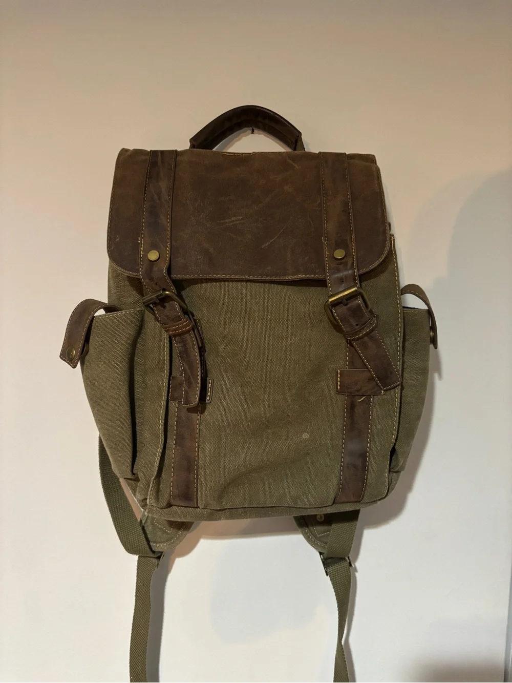 Cargoit canvas backpack