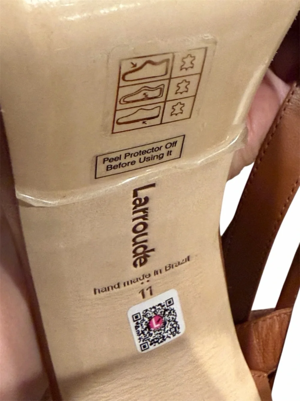 Larroude chunky platform