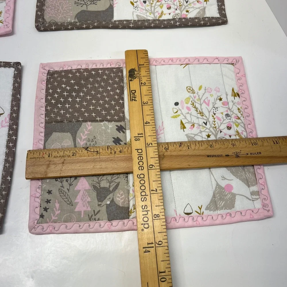 Handmade quilted placemats