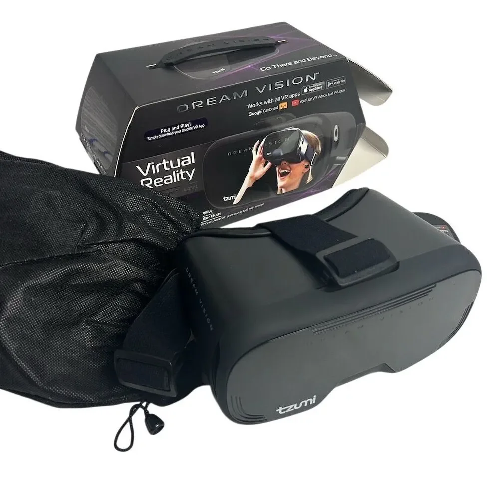 Dream Vision VR Headset w/ Audio & 360 Video for‎ Smartphones