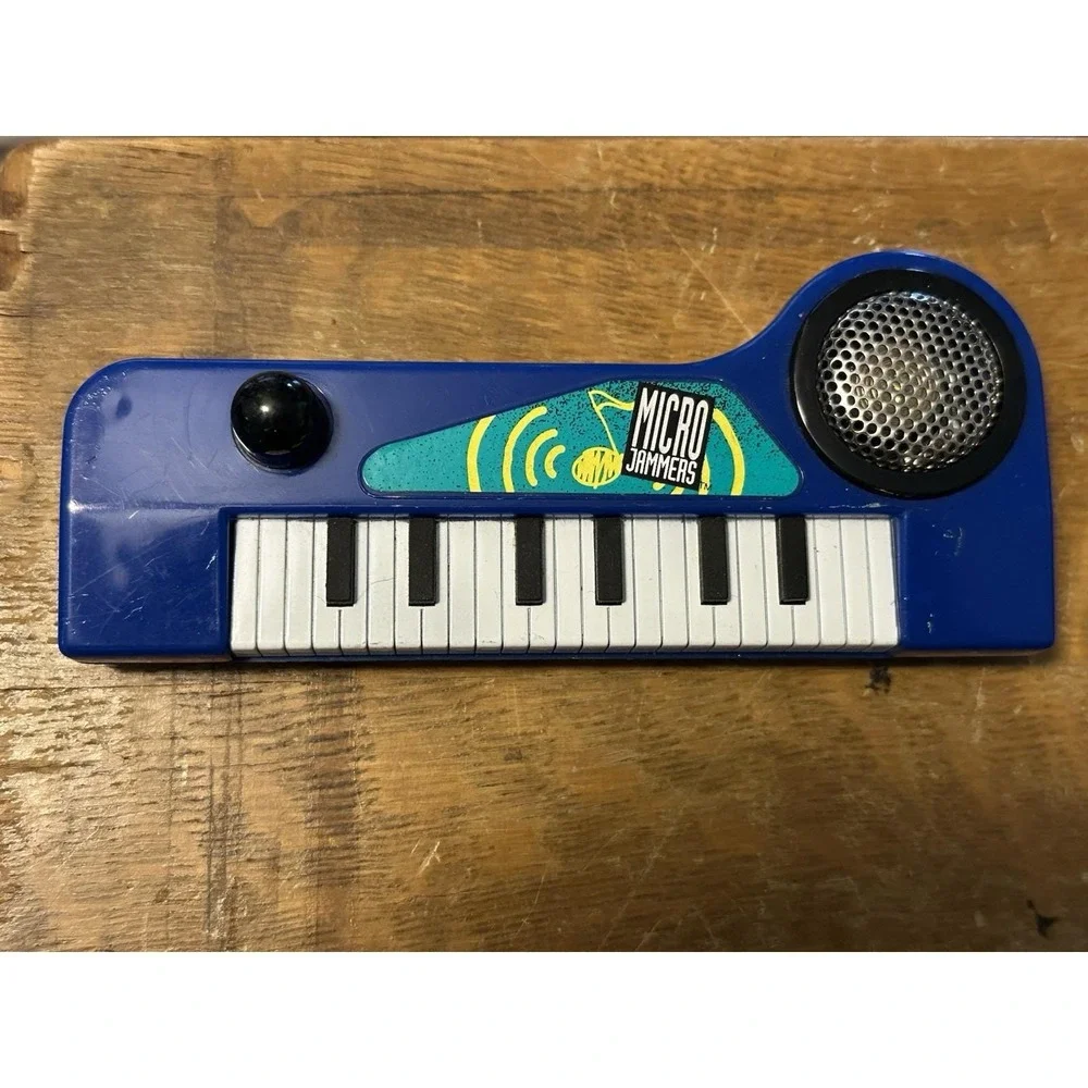 Micro Jammers Keyboard Piano Guitar Toy Blue‎ - Classic Music Fun