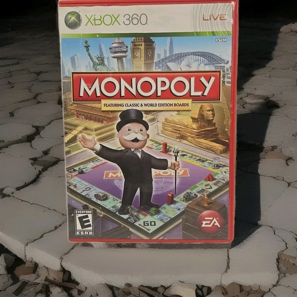 Monopoly Xbox 360 2008/nice‎ disc. No Manual